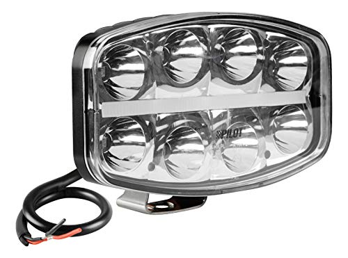 Pilot Faro Ausiliario Ovale A Led Con Striscia Neon
