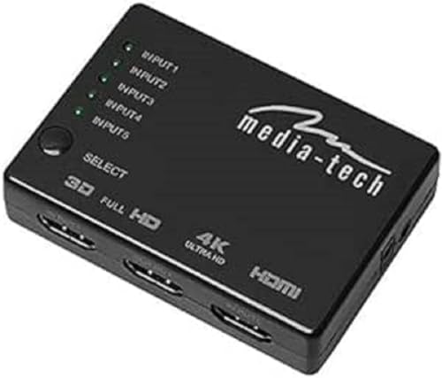 5 X Hdmi Switch 4K Mt5207