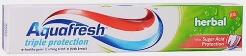 Aquafresh Triple Protection Herbal Toothpaste 75 Ml X 3