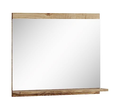 Badplaats B.V. Specchio Montreal 60 X 12 X 50 Cm - Rovere Castagno