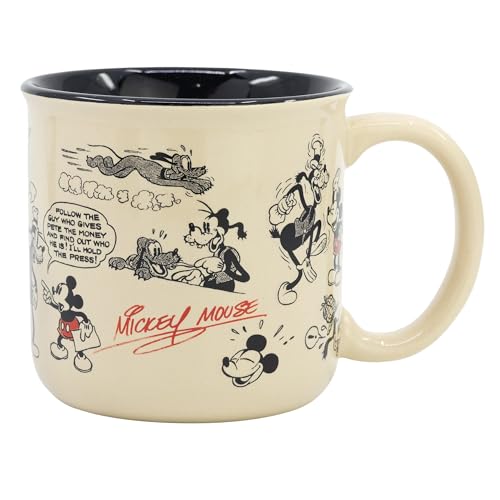 Tazza Ceramica Colazione 400 Ml | Mickey Mouse Vintage