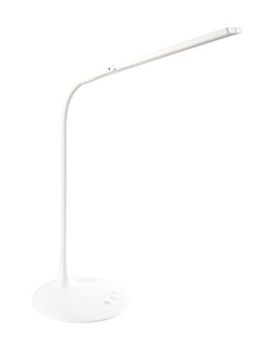 Genie Tl48 - Lampada Led Da Scrivania, Ricaricabile Tramite Usb, Con 2 Strisce Luminose Mobili, Timer, A Intensità Variabile Tramite Sensore Touch, Co