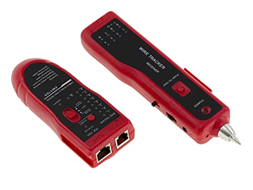 Kalea-Informatique Tester Di Continuità Lan Ethernet E Localizzatore Di Cavi Per Cavi Rj45 Rj11 Usb Bnc