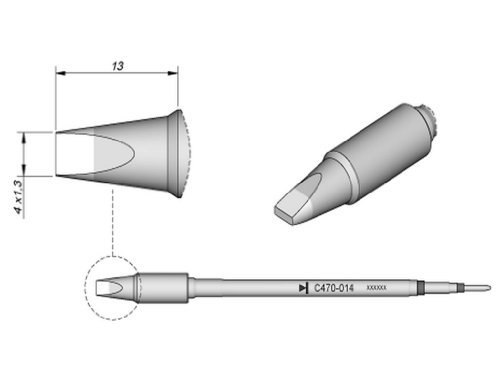 Jbc C470016 Saldatura Punta Per T470