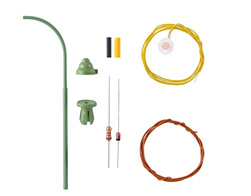 Viessmann 6729 " H0 Kit Di Costruzione Dell' Arco Di Gas Lanterna Veicolo, Bianco Caldo
