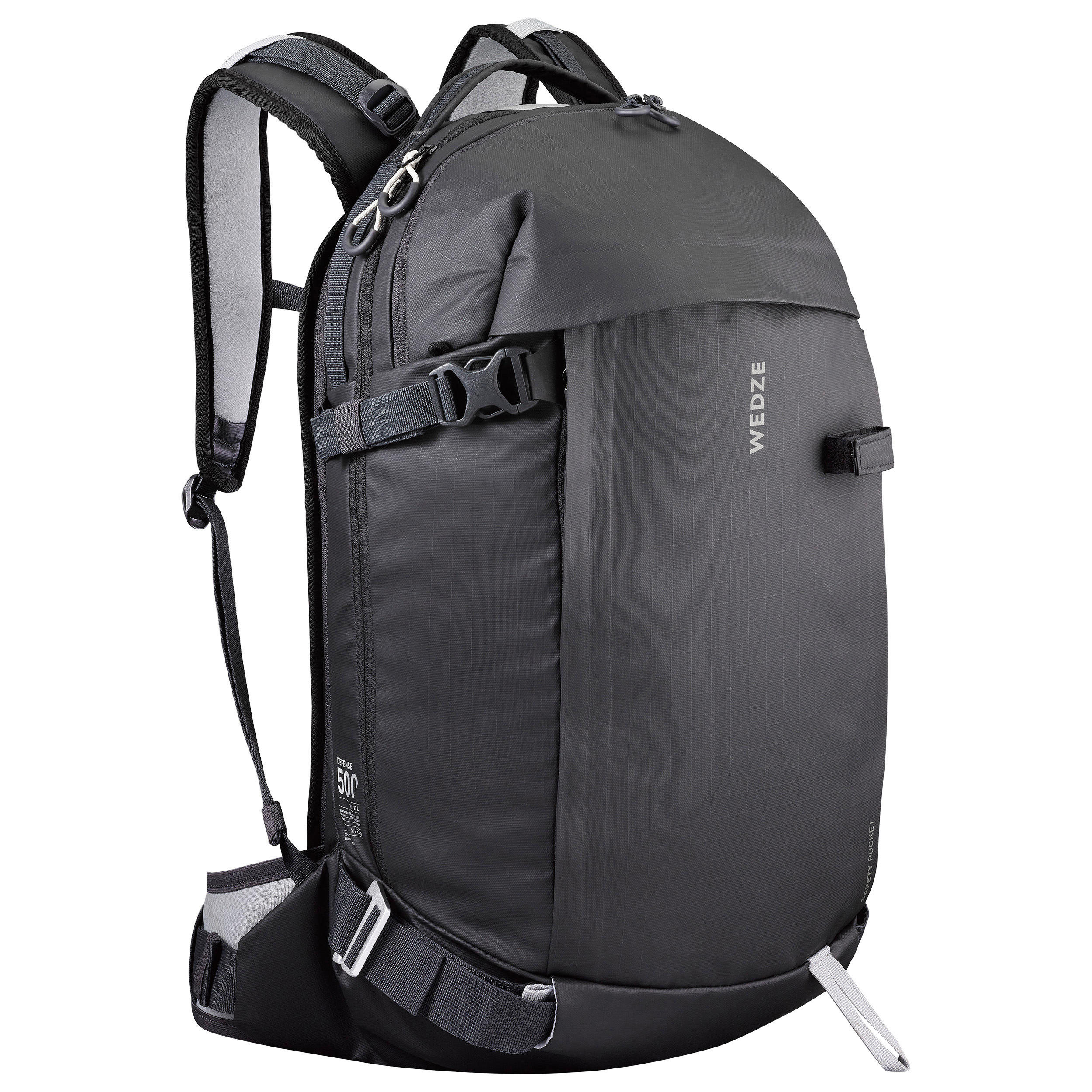 Decathlon | ZAINO SCI/SNOWBOARD FR500 DEFENSE L/XL GRIGIO WEDZE |  Wedze