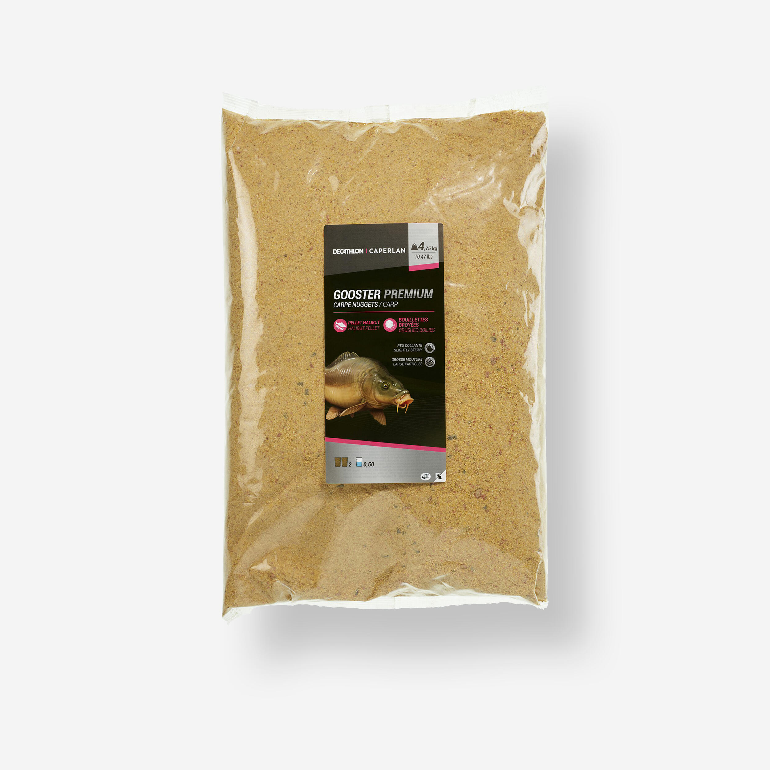Decathlon | Pastura GOOSTER PREMIUM CARPE NUGGETS 4,75 kg |  Caperlan