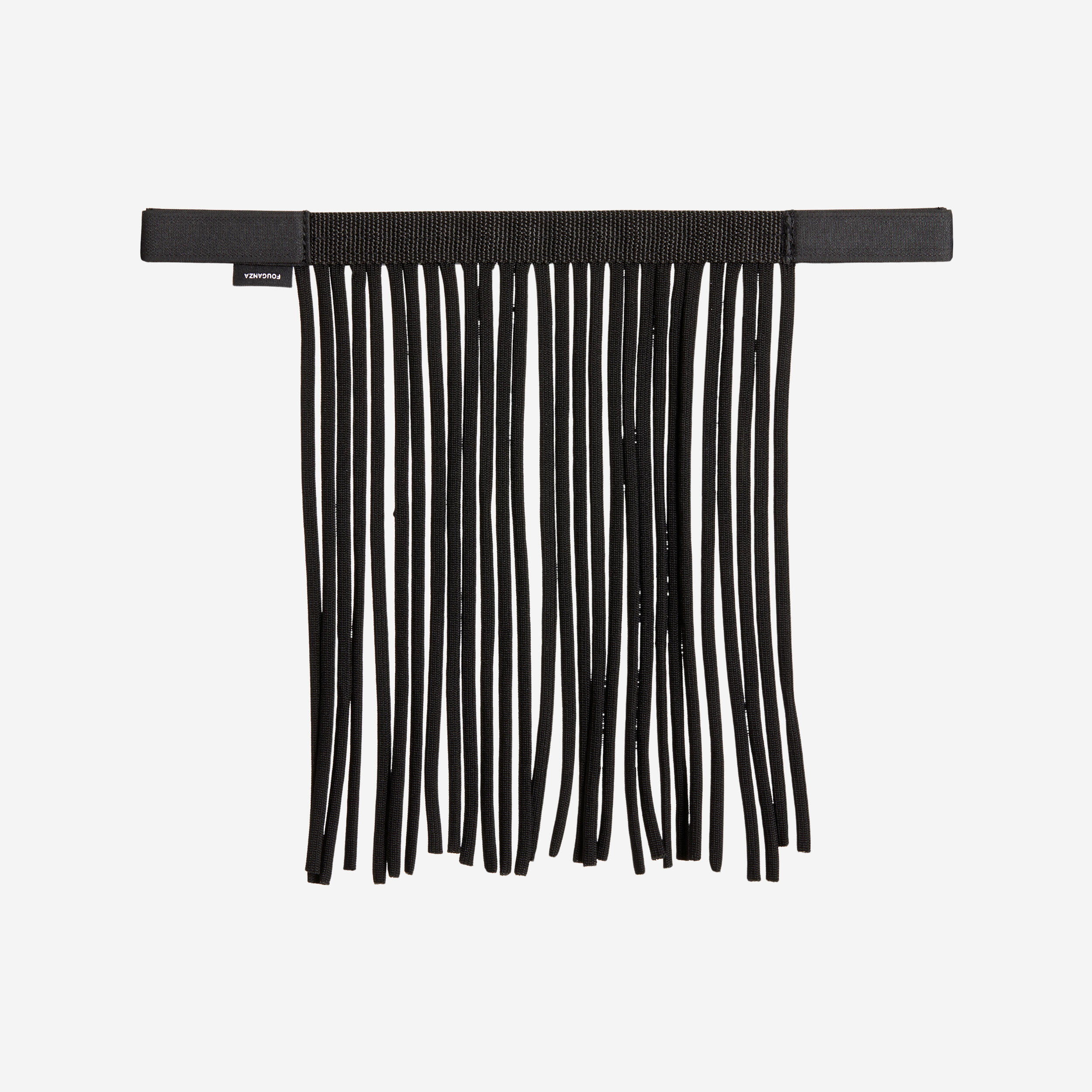 Decathlon | Frontalino antimosche equitazione pony e cavallo 100 nero  |  Fouganza