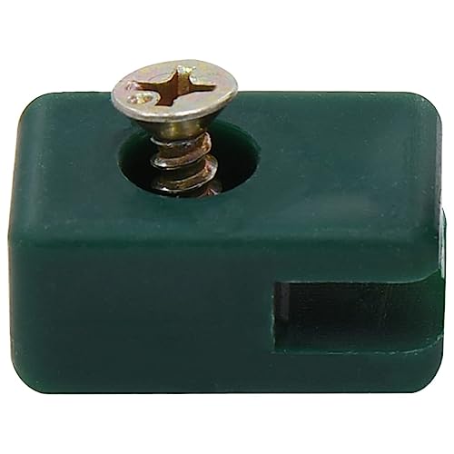 Vidaxl Supporto Per Fili Recinzioni Da Giardino Con Vite 100 Set Verde