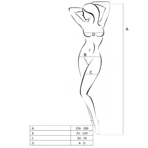 Passion Woman Bodystockings Passion Woman Bs075 Bodystocking 150 G