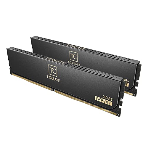 Teamgroup T-Create Expert Overclocking 10L Ddr5 64Gb Kit (2 X 32Gb) 6400Mhz (Pc5-51200) Cl34 Modulo Di Memoria Desktop Ram - Ctced564G6400Hc34Bdc01