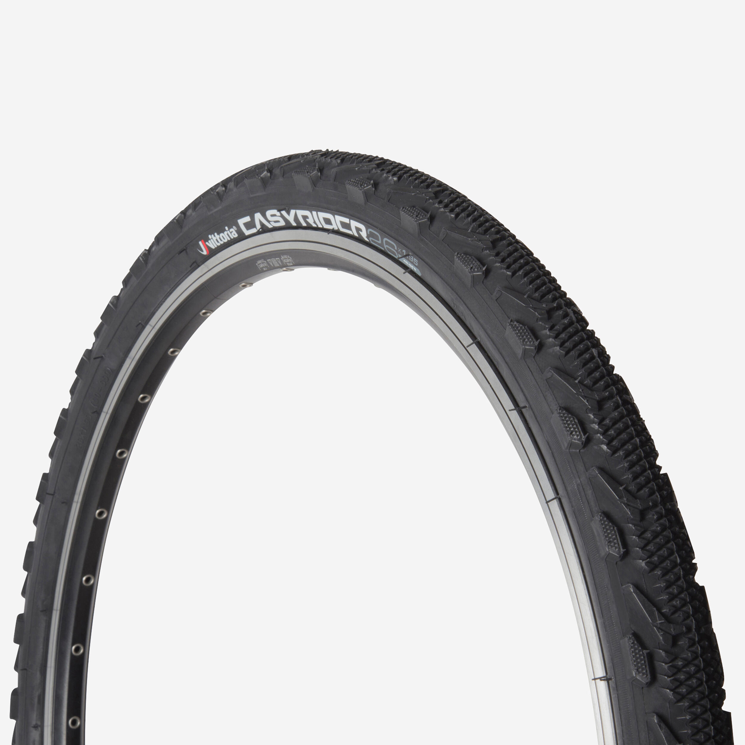 Decathlon | Copertone MTB EASYRIDER 26x1.95 tallone rigido nero |  Vittoria