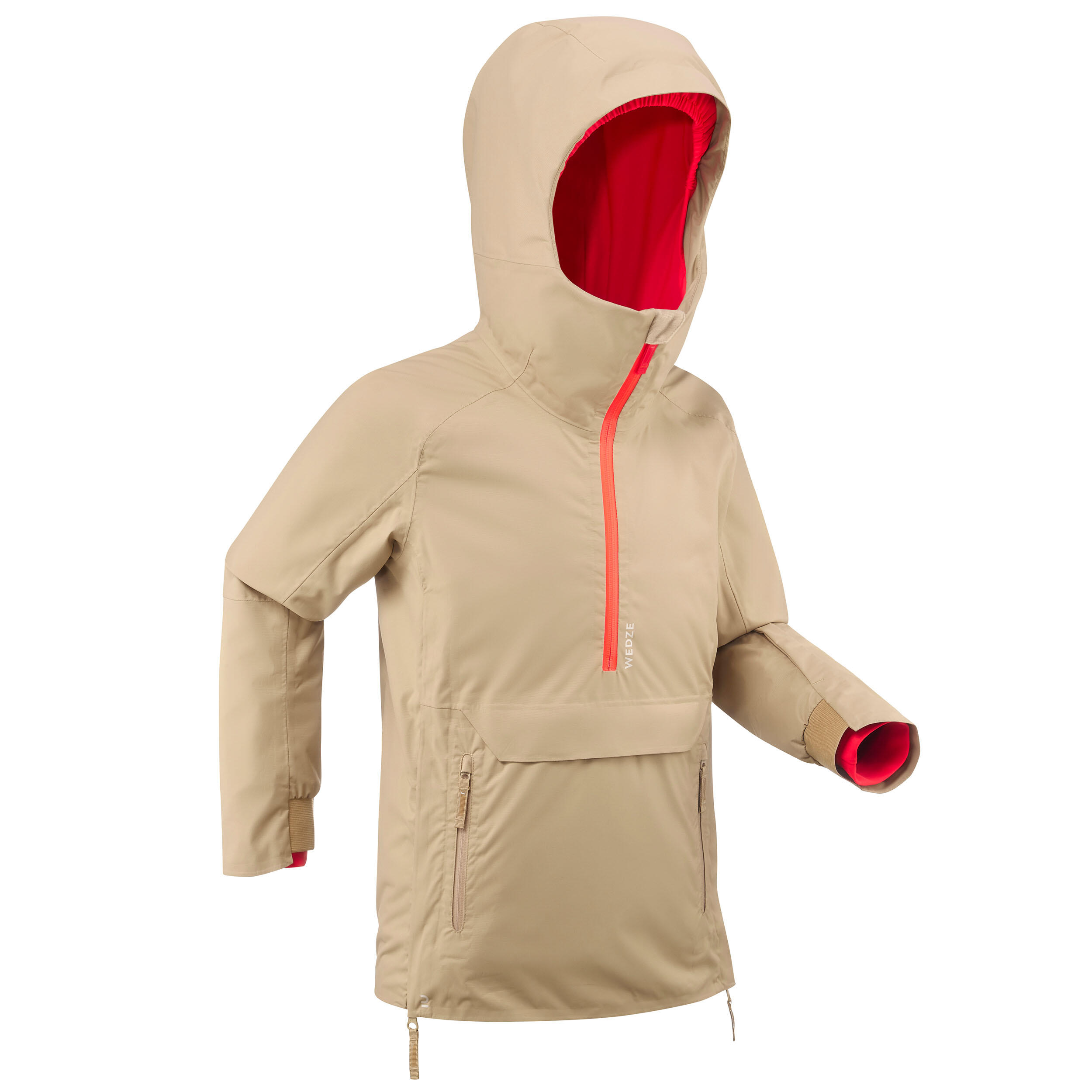 Decathlon | Giacca sci bambino FR500 BEIGE |  Wedze