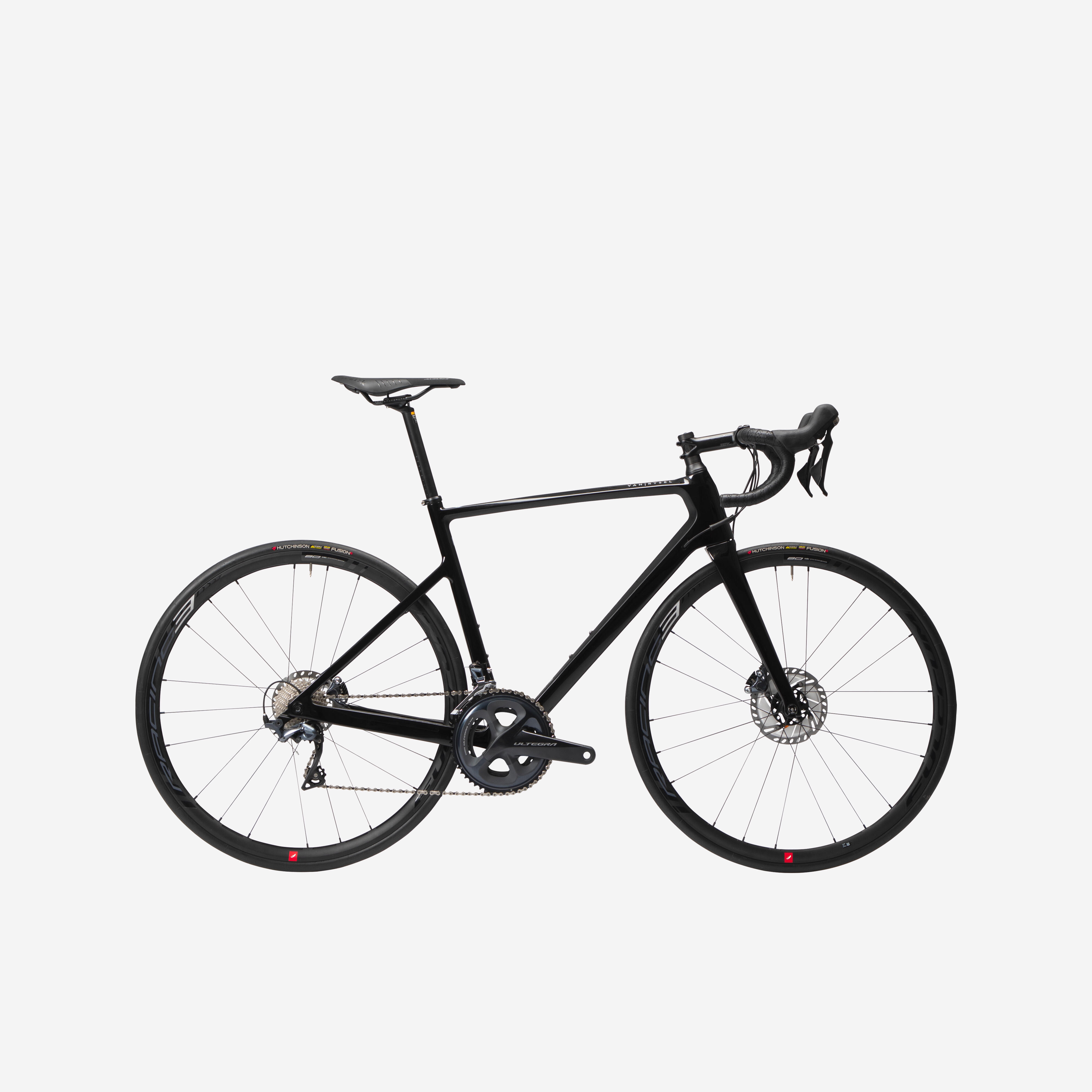 Decathlon | Bici da corsa VAN RYSEL EDR CF ULTEGRA nera |  Van Rysel