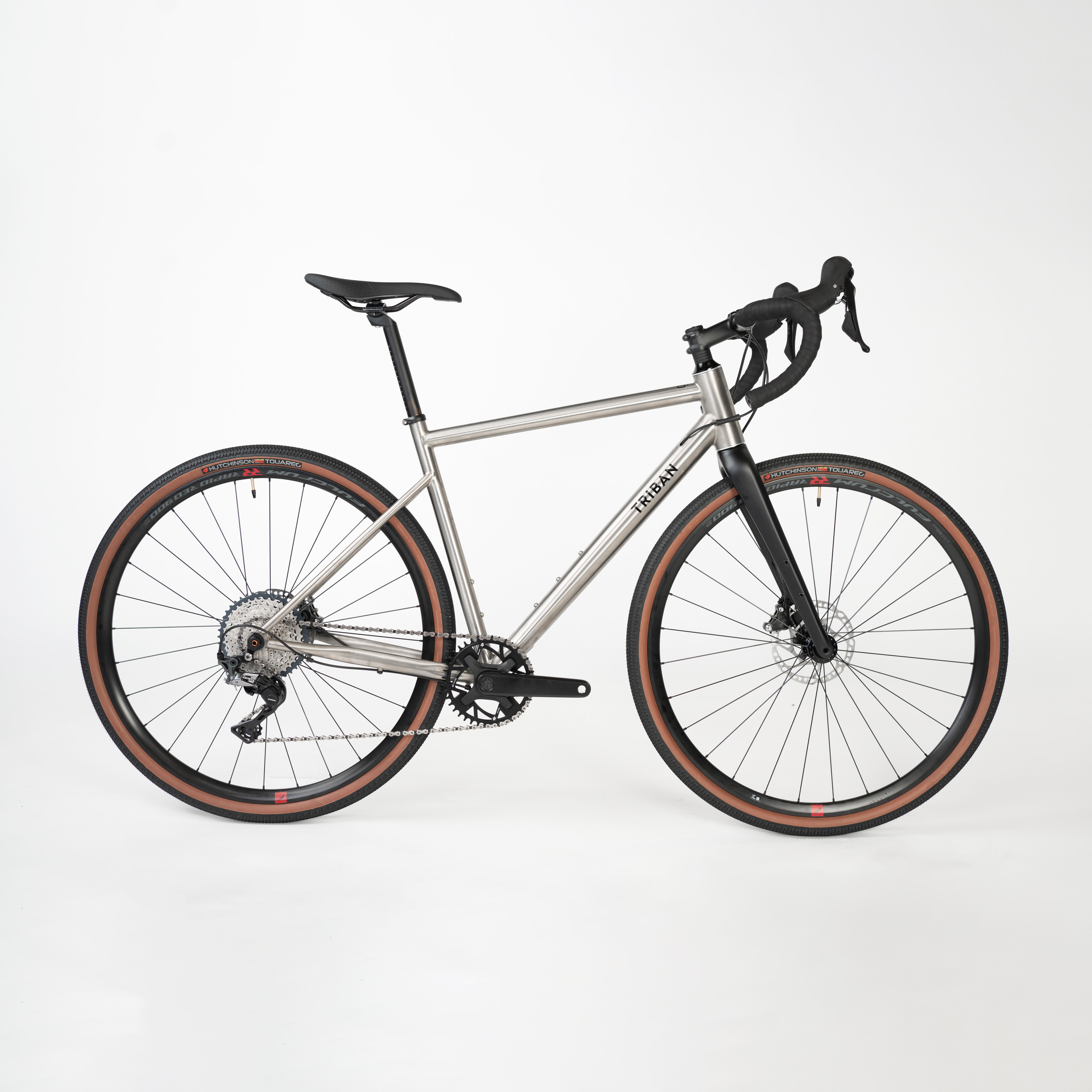 Decathlon | Bici gravel uomo titanio TRIBAN GRVL 900 TI |  Triban