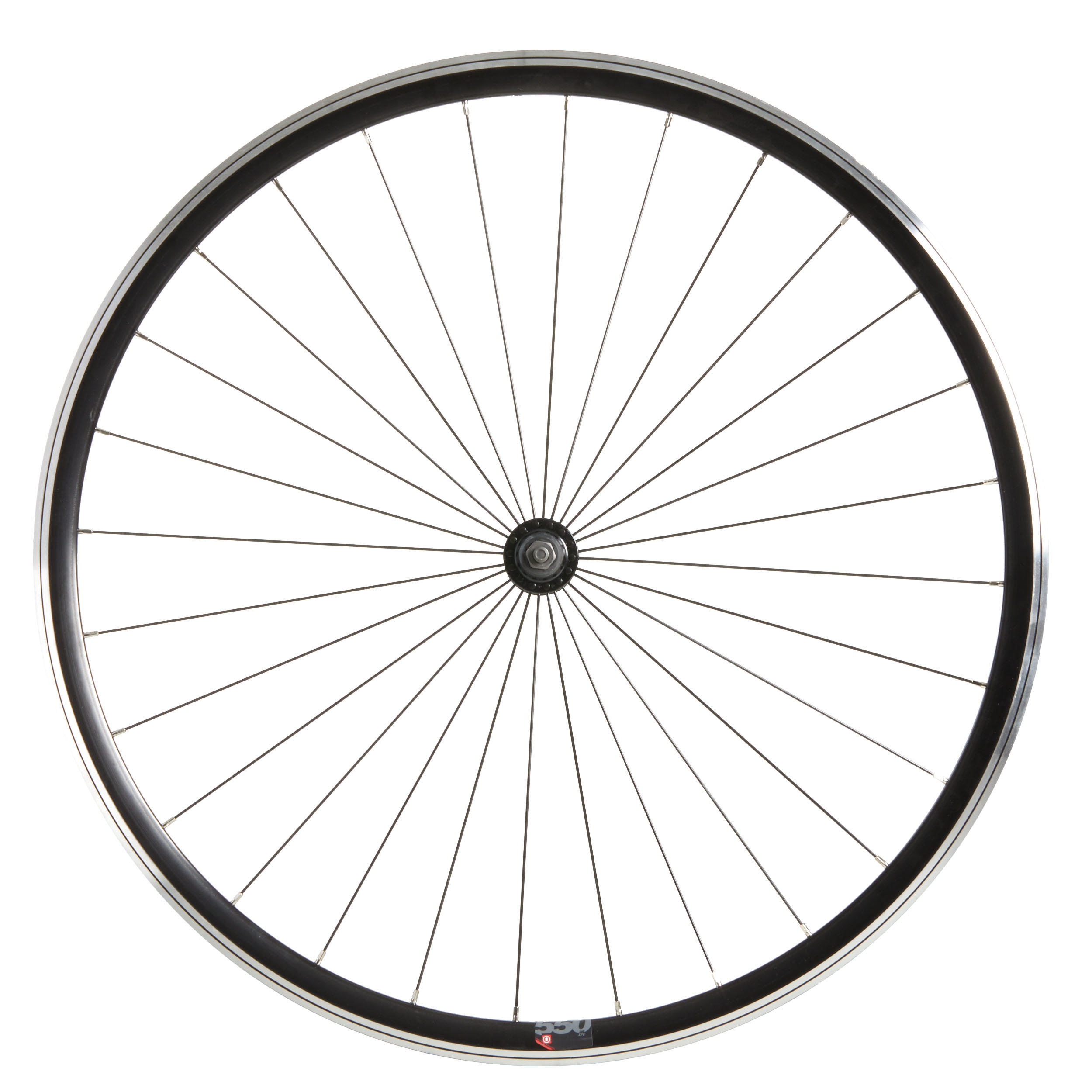 Decathlon | Ruota anteriore fixie 28" doppia parete Elops 500 nera |  Elops