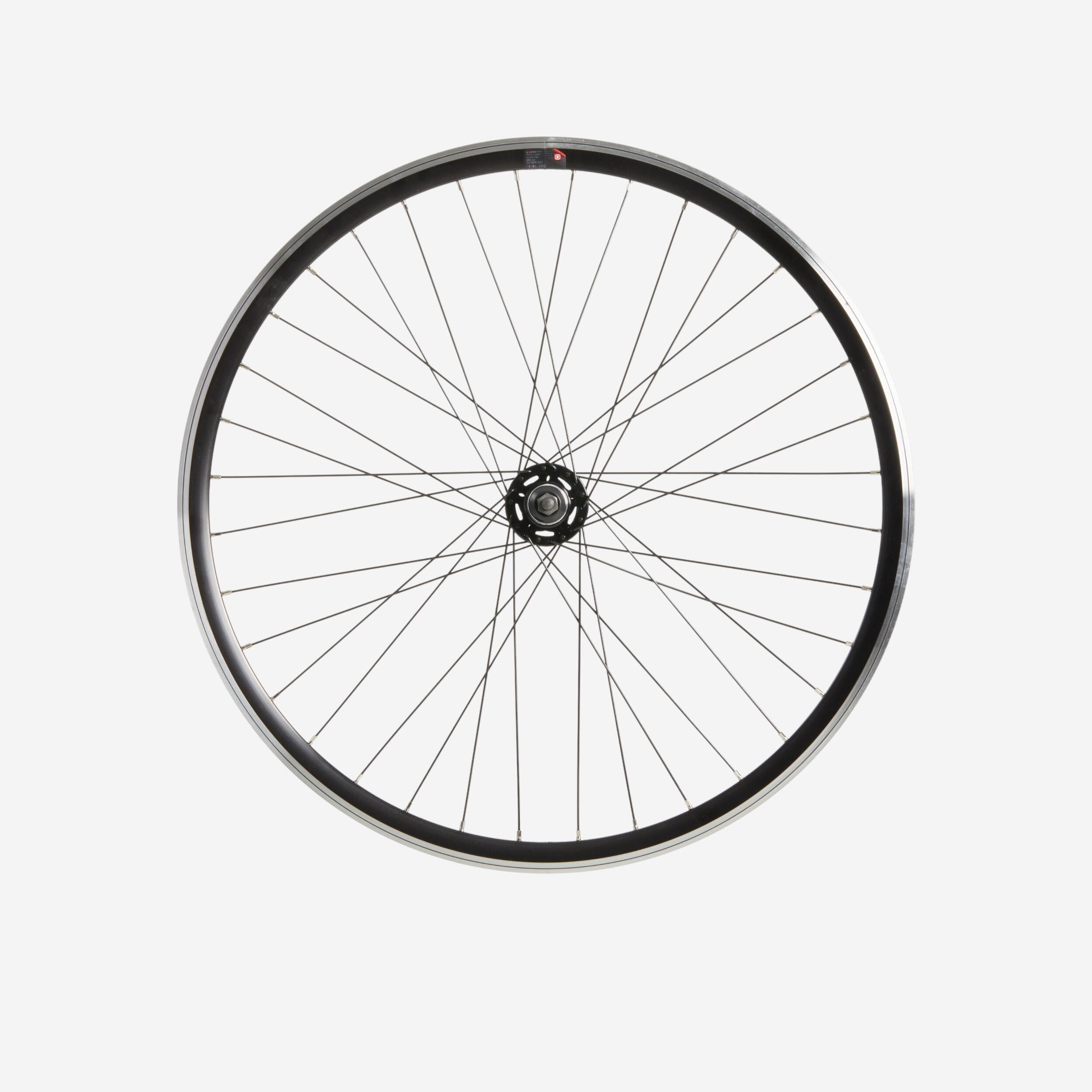 Decathlon | Ruota posteriore fixie 28" doppia parete Elops 500 nera |  Elops