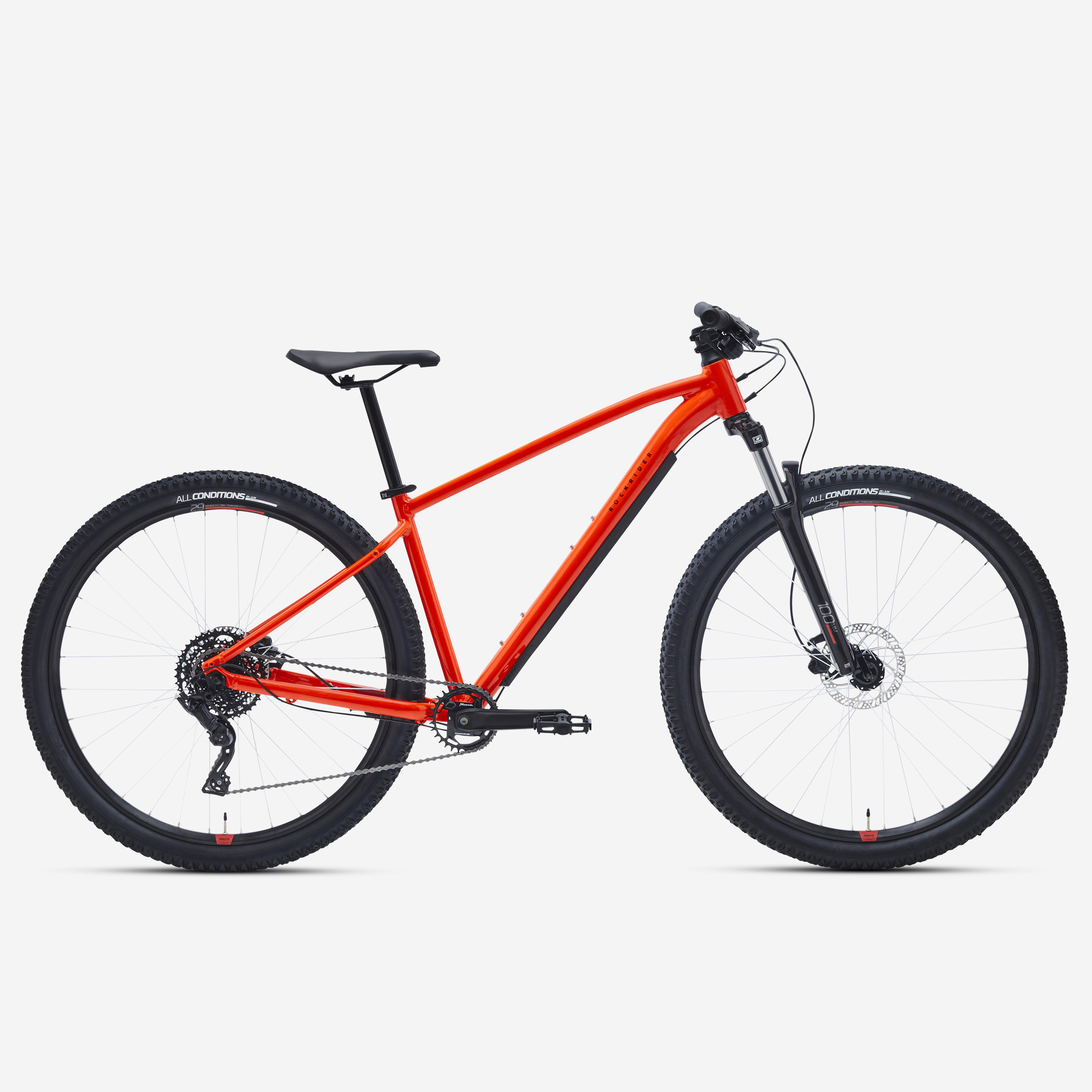 Decathlon | Bici Mtb ROCKRIDER EXPLORE 500 rossa 29" |  Rockrider