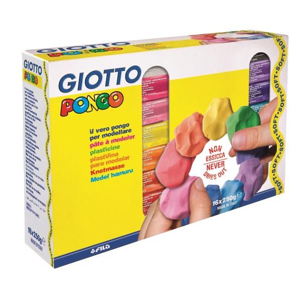 Cf16 panetti plastilina250g col.ass - f514500