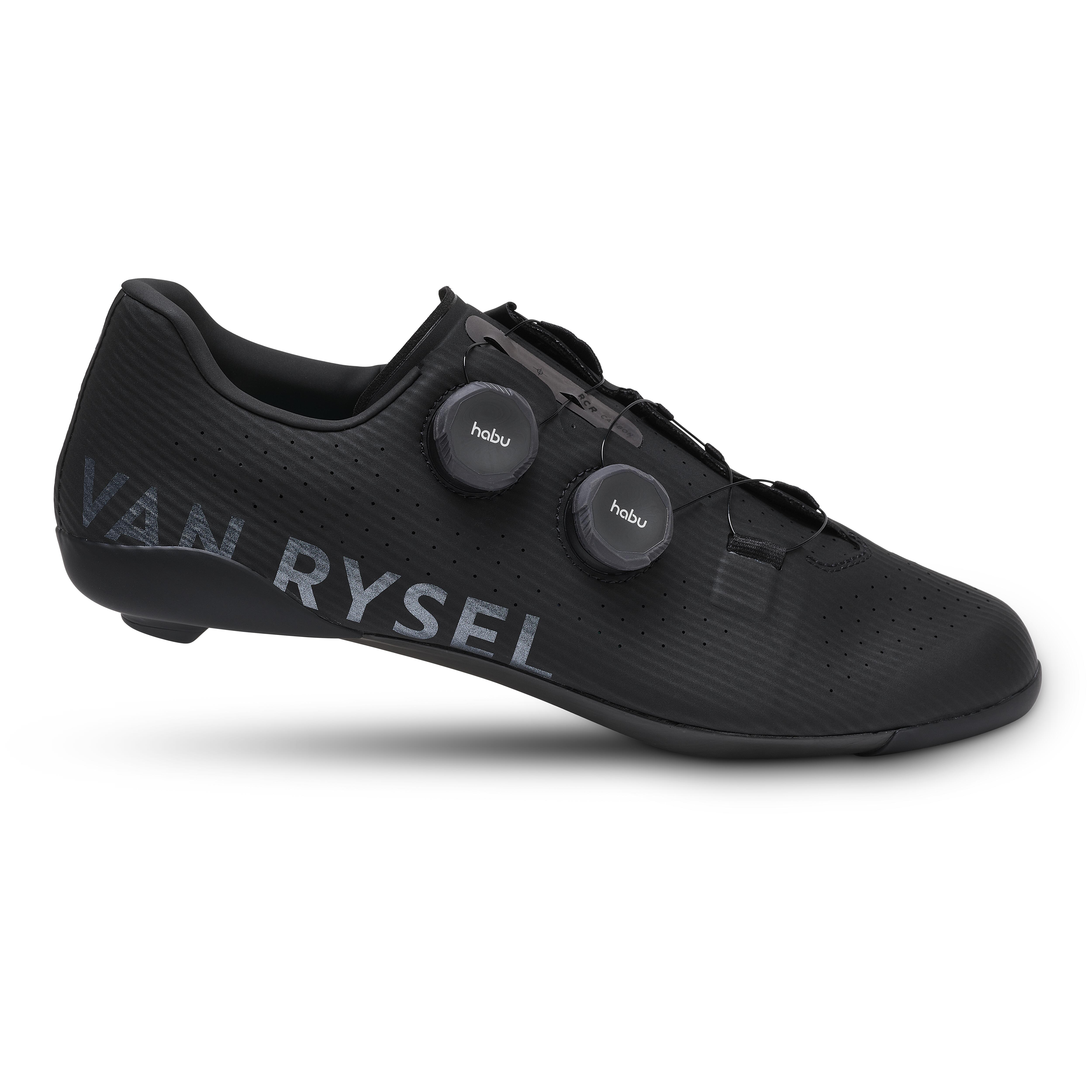 Decathlon | Scarpe bici da strada adulto Van Rysel RCR nere suola carbonio 100% |  Van Rysel