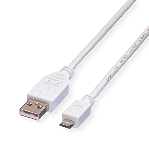 Value Cavo Usb 2.0, Usb A St - Micro Usb B St, 0,15 M