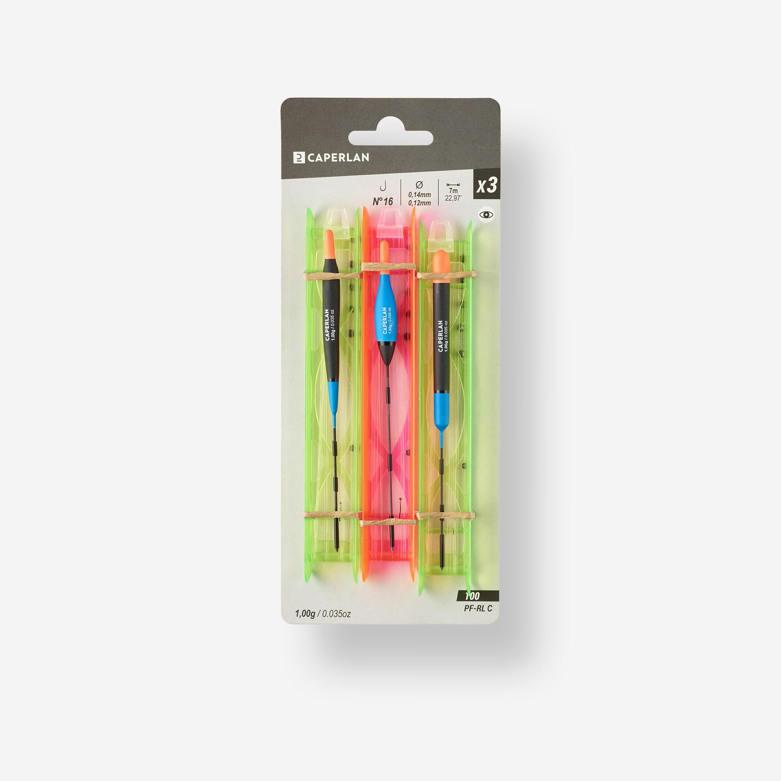 Decathlon | Lenze montate pesca al colpo in canale PF-RL100 x3 |  Caperlan