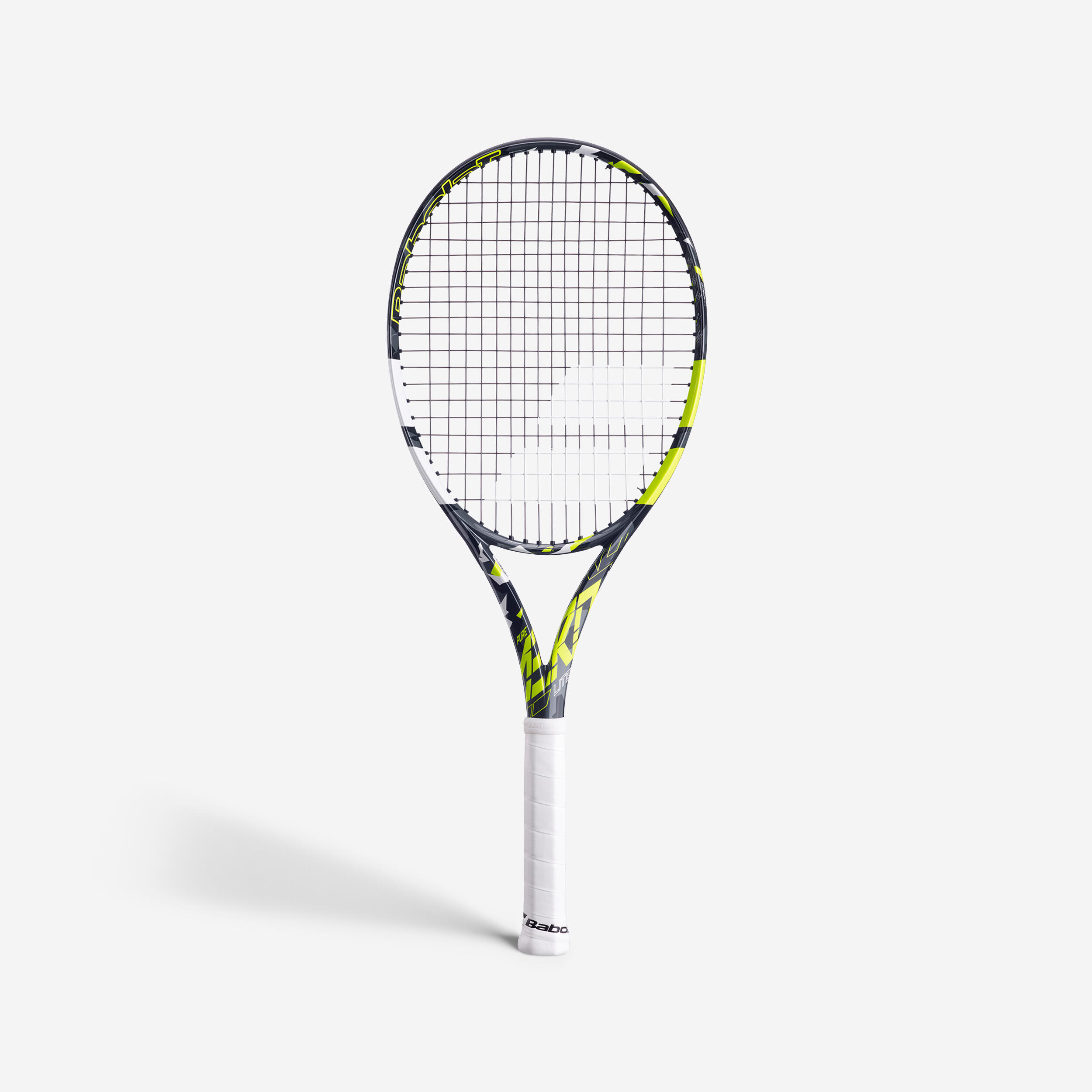 Decathlon | Racchetta tennis adulto Babolat PURE AERO LITE grigio-giallo |  Babolat