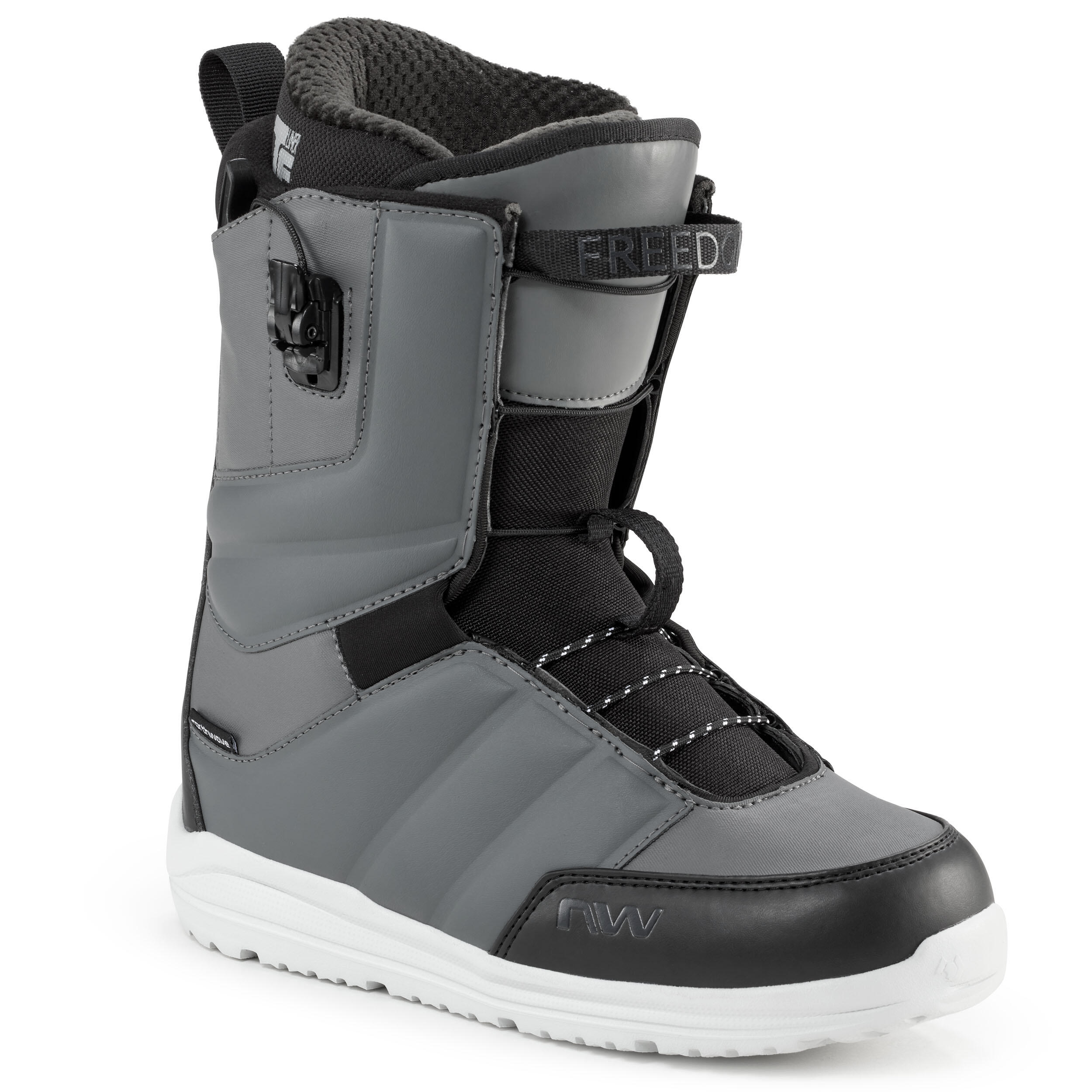 Decathlon | Scarponi snowboard uomo FREEDOM SL grigi |  Northwave