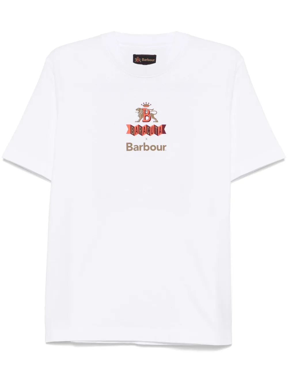 Baracuta T-shirt Archive x Barbour - Bianco