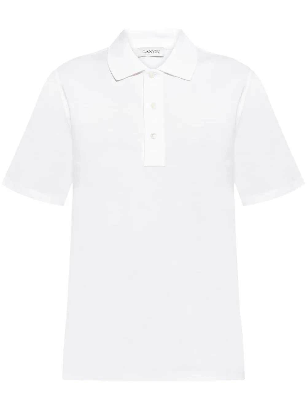 Lanvin cotton polo shirt - Bianco