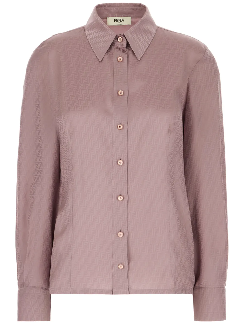 FENDI monogram shirt - Rosa