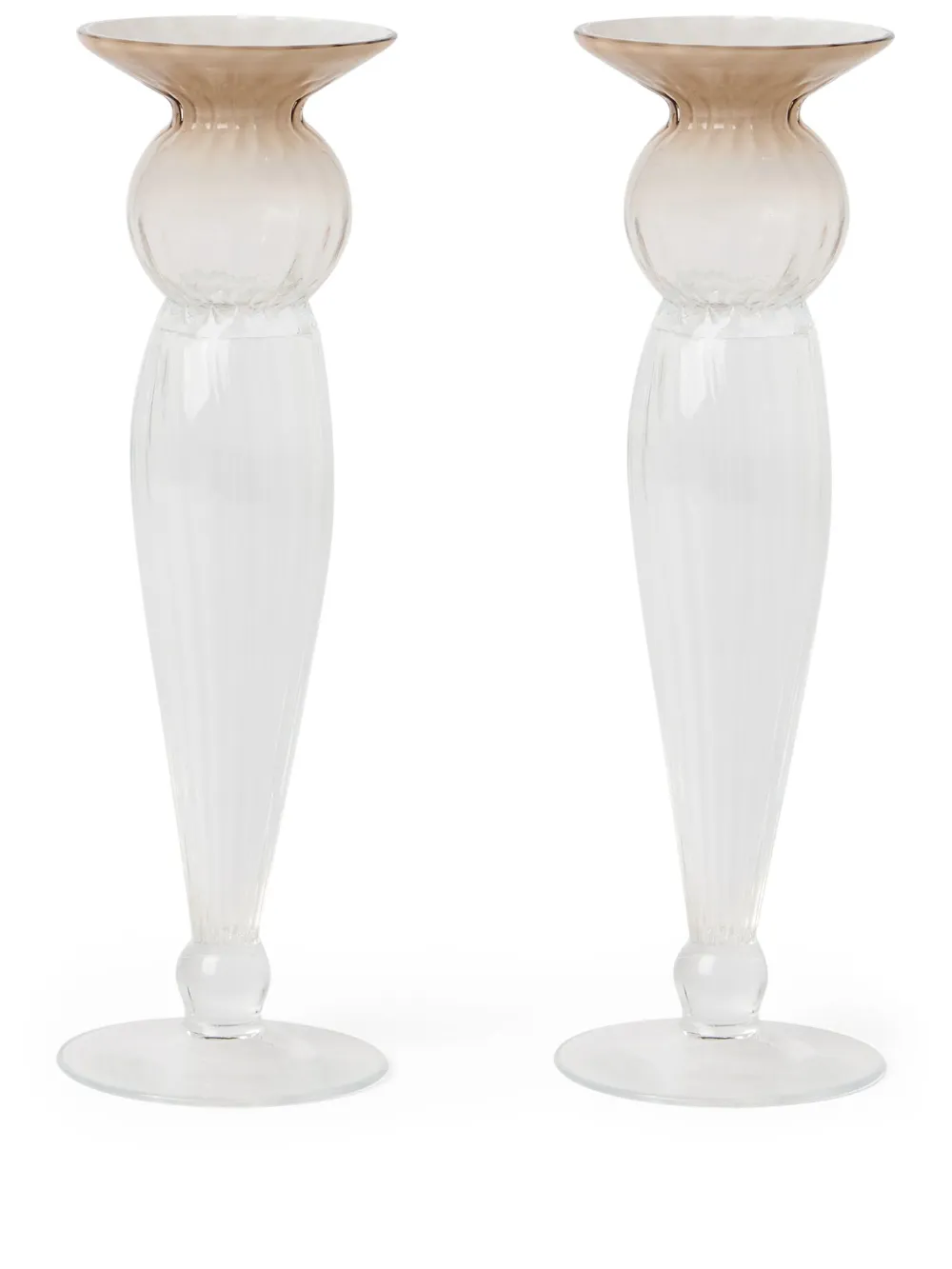 Brunello Cucinelli Candelabri Murano - Bianco