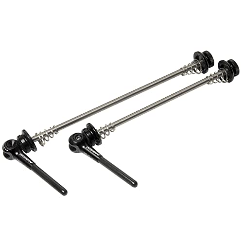 Massi Max 101 - Set Di Chiusure Per Bicicletta, Sport E Attività All'Aria Aperta, Argento/Nero, 42 G