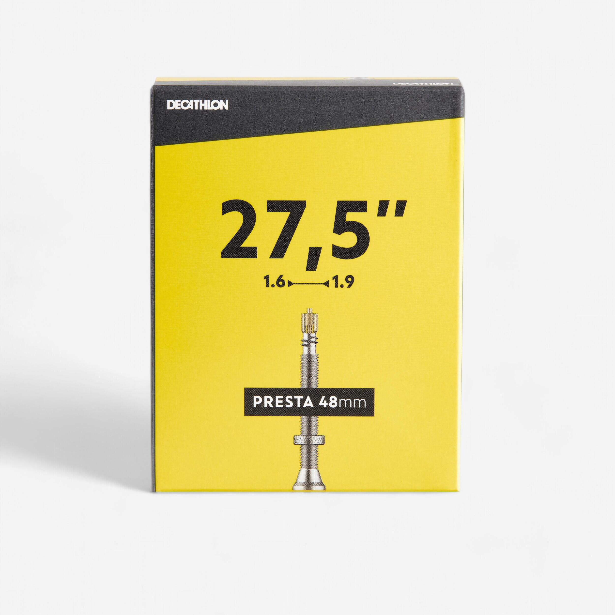 Decathlon | Camera d'aria GRAVEL 27,5x1,6-1,9 Presta |  Decathlon