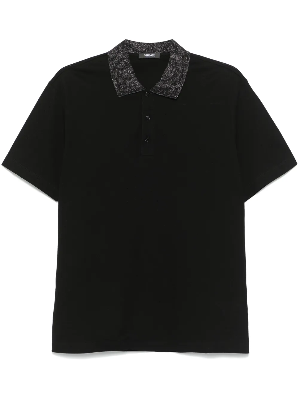 Versace cotton polo shirt - Nero