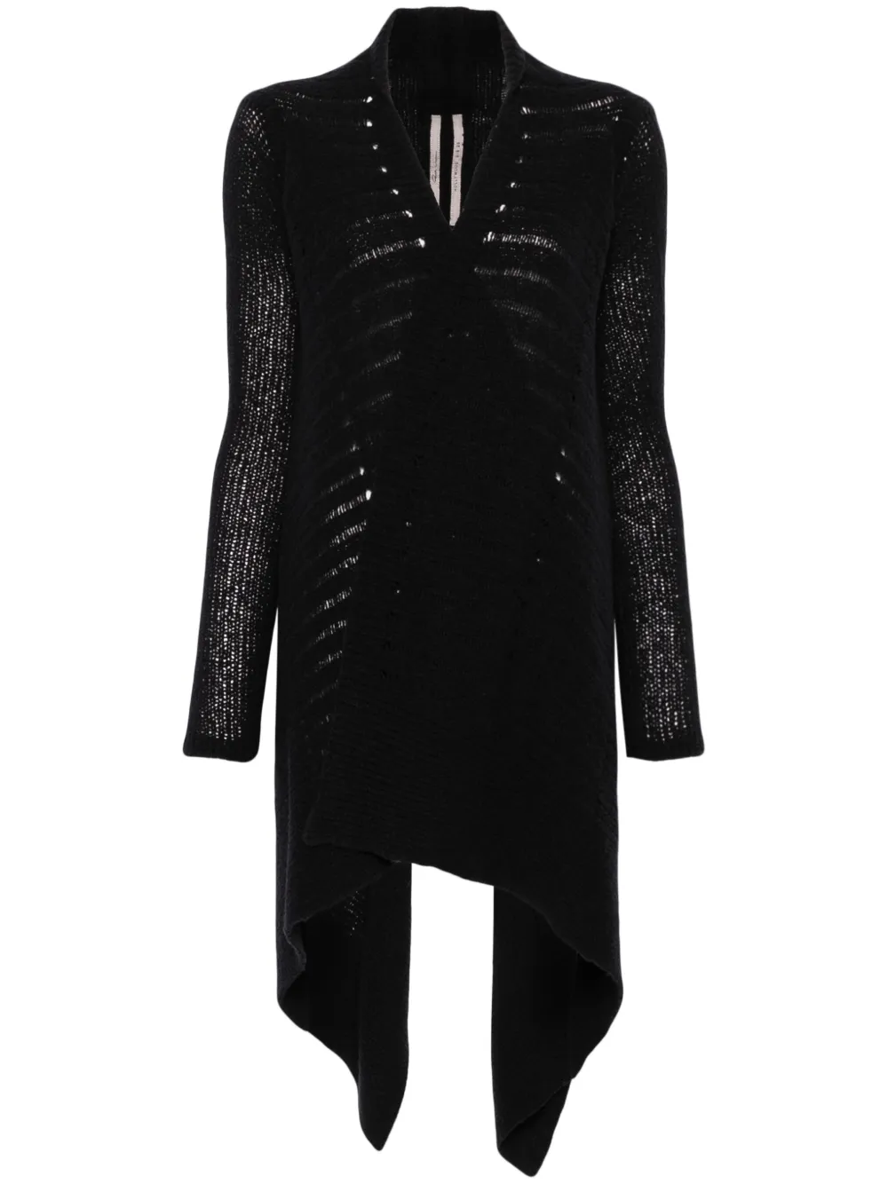 Rick Owens medium wrap cardigan - Nero