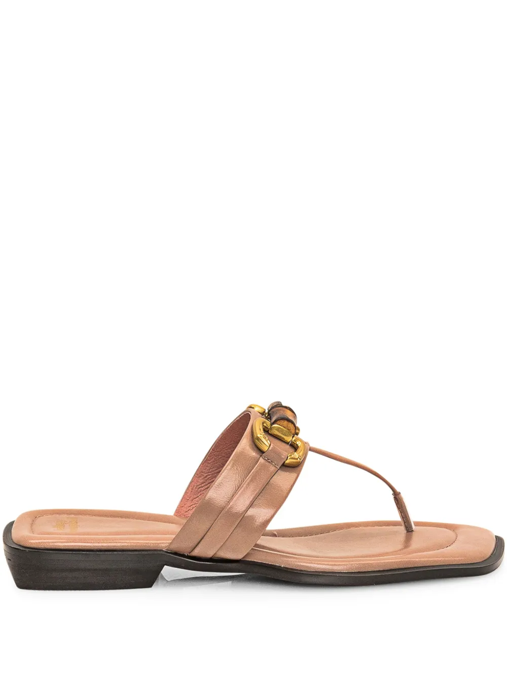 Jeffrey Campbell Sandali slides Monica - Toni neutri