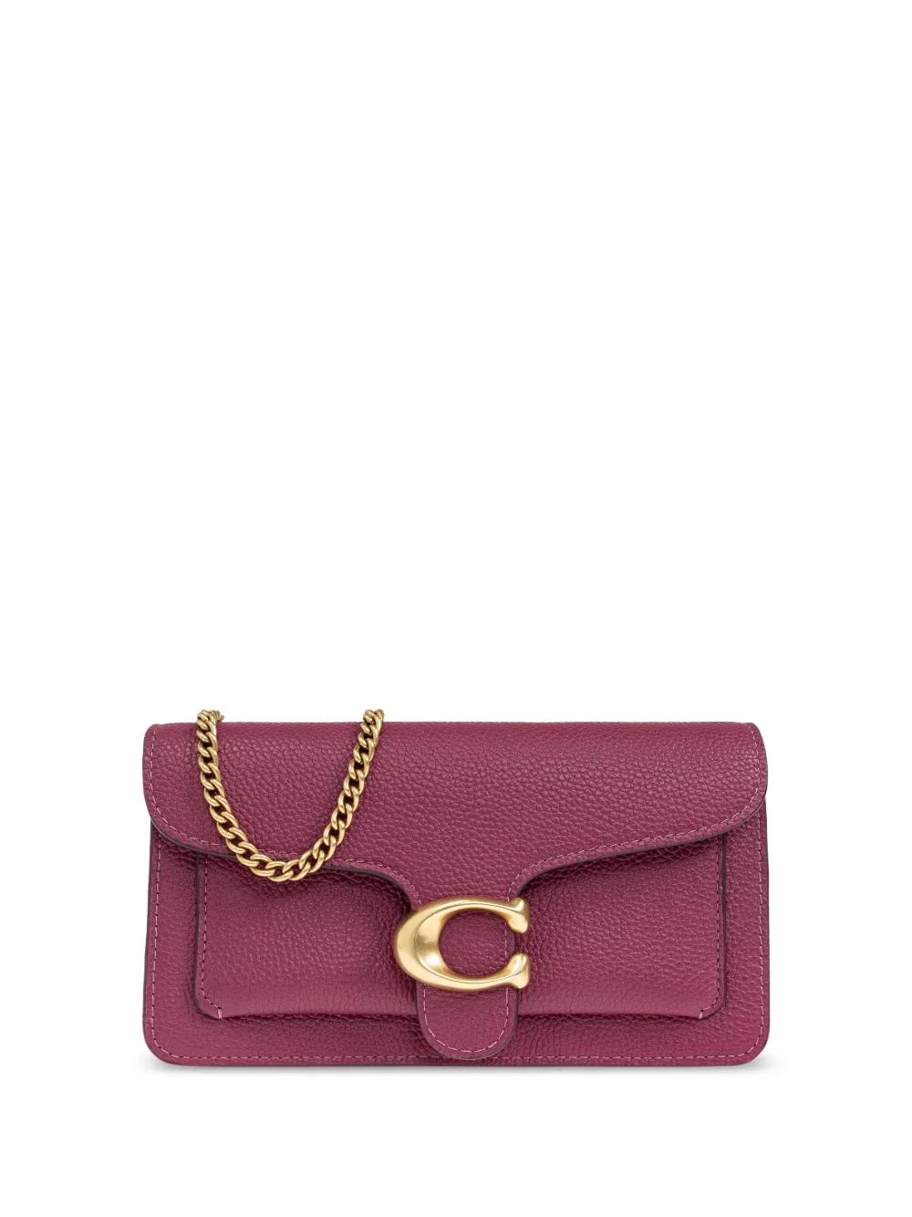 Coach logo plaque crossbody bag - Rosa