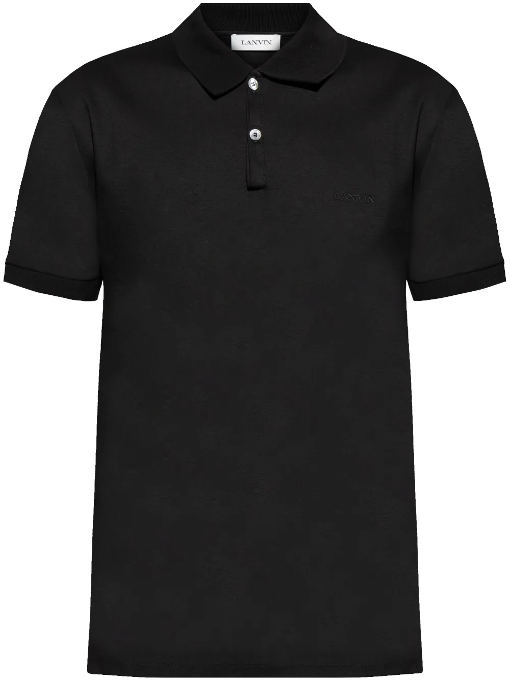 Lanvin cotton polo shirt - Nero