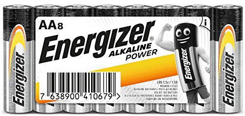 Energizer - Blister 8 Pile Classic, Alcaline, 1,5V Stilo Aa