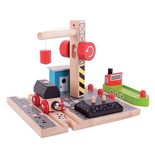 Bigjigs Rail Banchina Con Canali Per Carbone