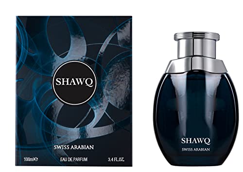 Swiss Arabian Shawq 100Ml -Eau De Parfum Per Uomini E Donne – Profumo Di Agrumi Muschiato – Rinfrescante Eau De Cologne E Aftershave