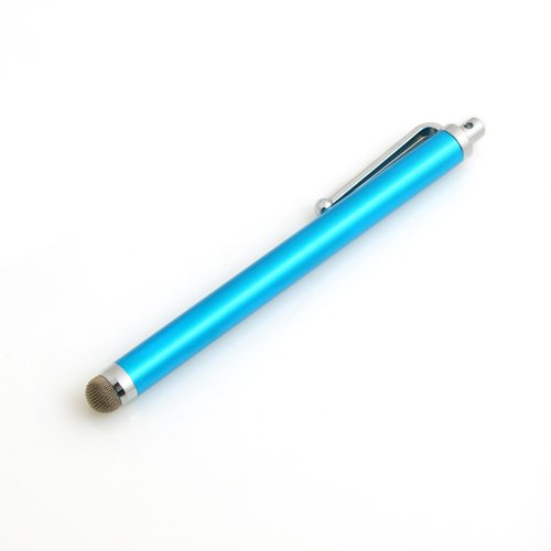 System-S Stylus Penna Punta Fibra Tessile Touch Pen Capacitiva Dello Schermo Pennino Blu Per Smartphone Touch Screen Del Telefono Cellulare Tablet Pc