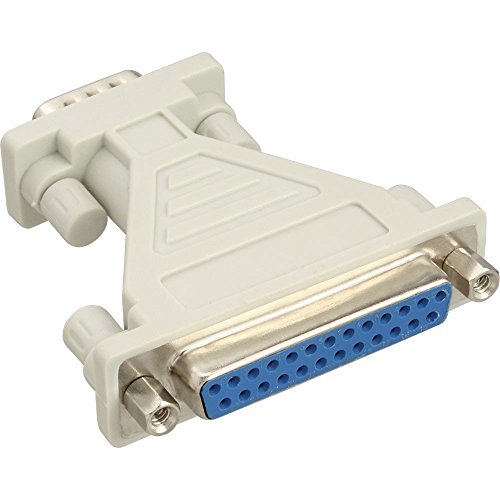 Inline 31249 Cavo Di Interfaccia E Adattatore 25-Pin Sub D 9-Pin Sub D Beige