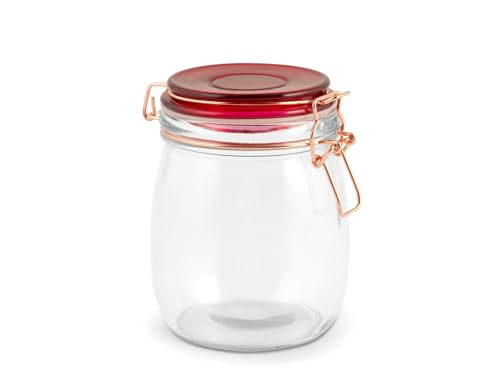 Home 6267 Barattolo Ermetico, Vetro, 720 Ml
