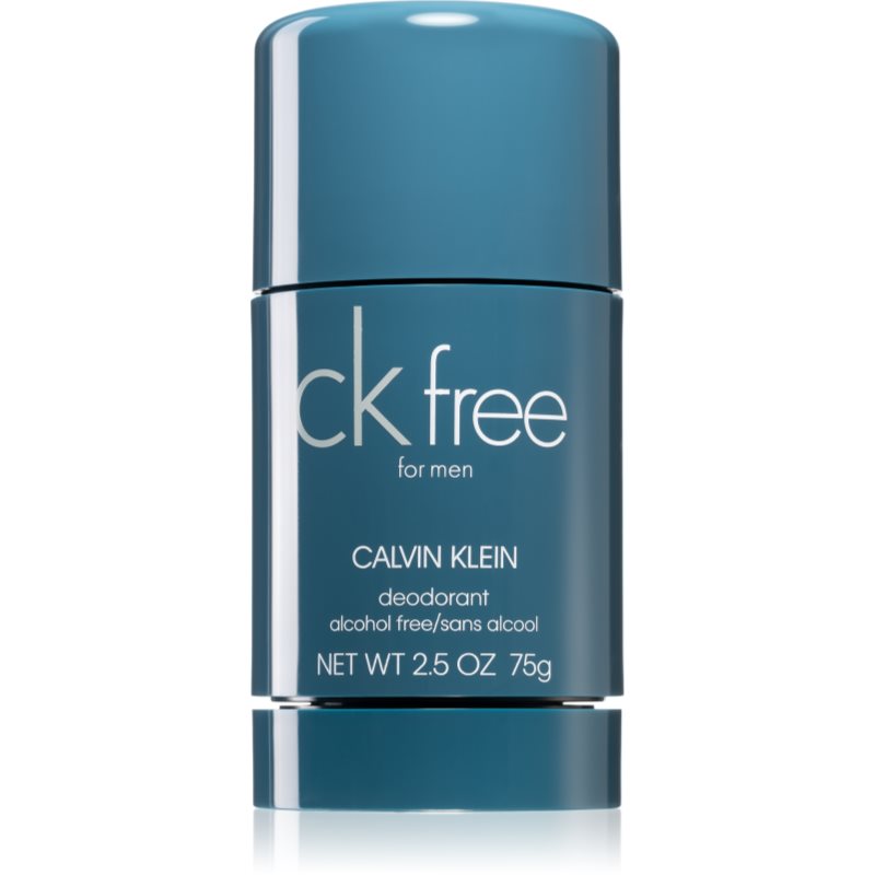 Calvin Klein Ck Free Deodorante Stick (Senza Alcool) Per Uomo 75 Ml
