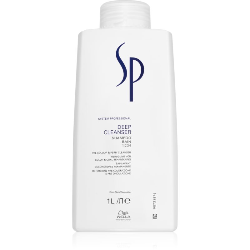 Wella Professionals Sp Deep Cleanser Shampoo Di Pulizia Profonda 1000 Ml