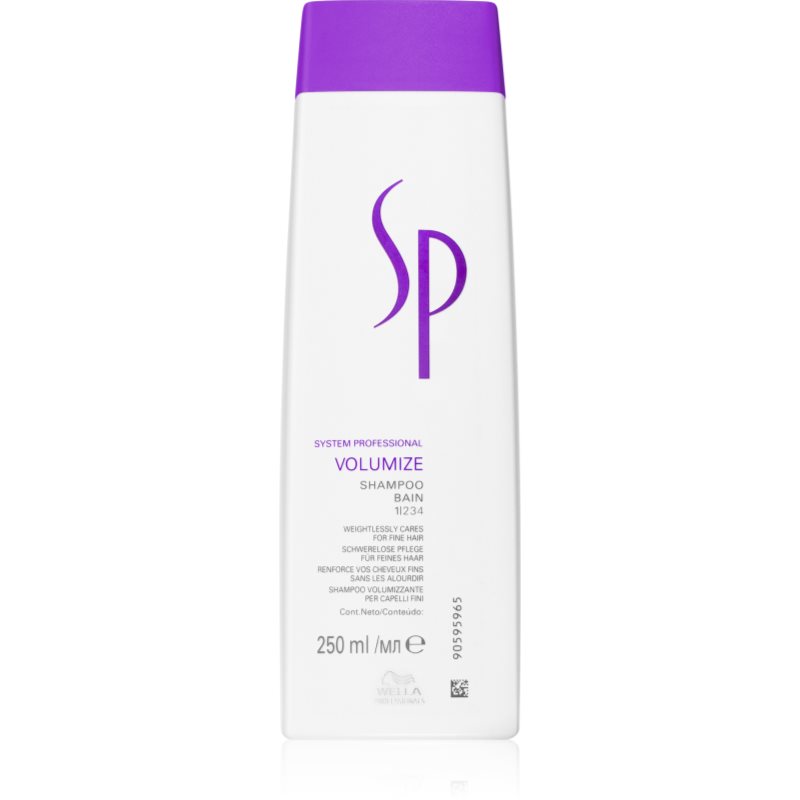 Wella Professionals Sp Volumize Shampoo Per Capelli Delicati E Mosci 250 Ml