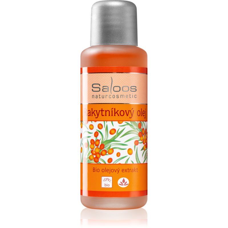 Saloos Oil Extract Sea ​​Buckthorn Estratto Di Olivello Spinoso In Olio 50 Ml