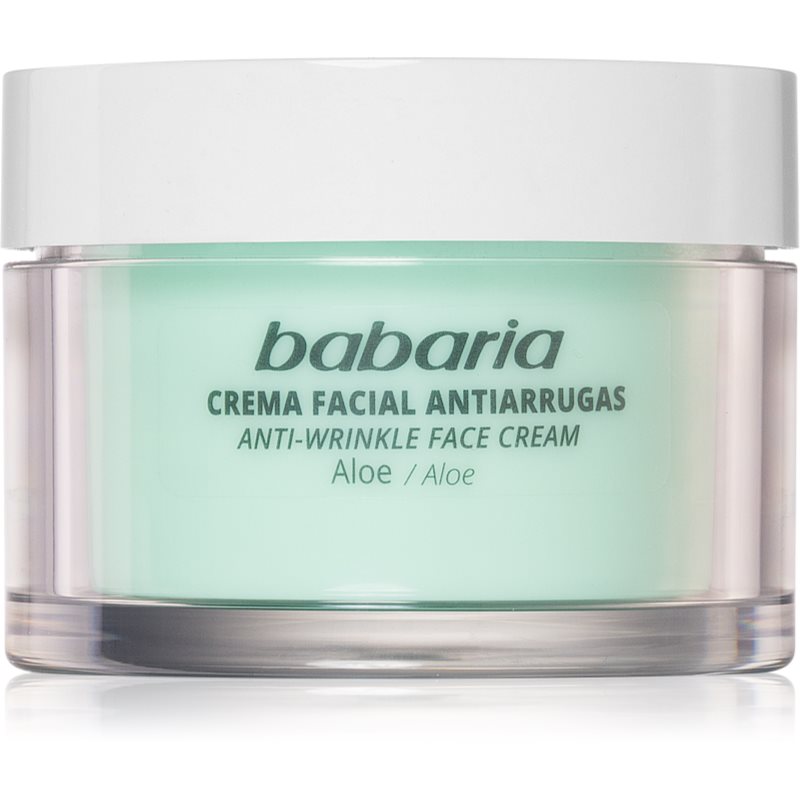 Babaria Aloe Vera Crema Viso Con Aloe Vera 50 Ml